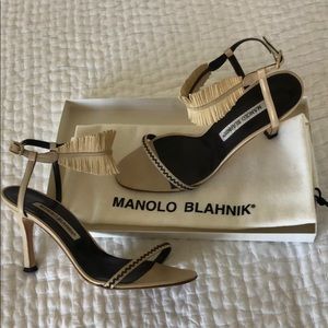 Manolo Blahnik-El Gusti Heeled Sandal